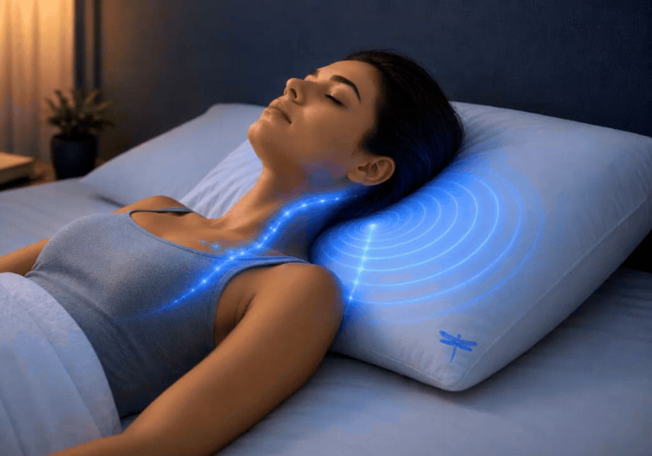 Dreampad pillow sound vibrations animation